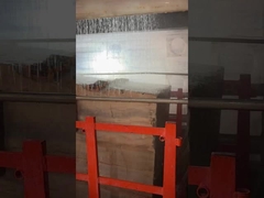 আল্ট্রা পাতলা মাল্টি তারের করাত মেশিন সাইটে কাটছে