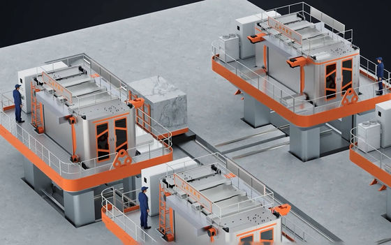 New - Generation Super Thin Multi  Wire Diamond Wire Saw Stone Block Cutting Machine for Stone Processing