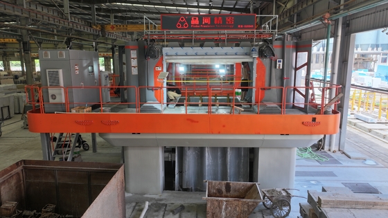 High Output Multi Super Thin 0.55mm Diamond Wire Saw Machine for Marble Block Cutting